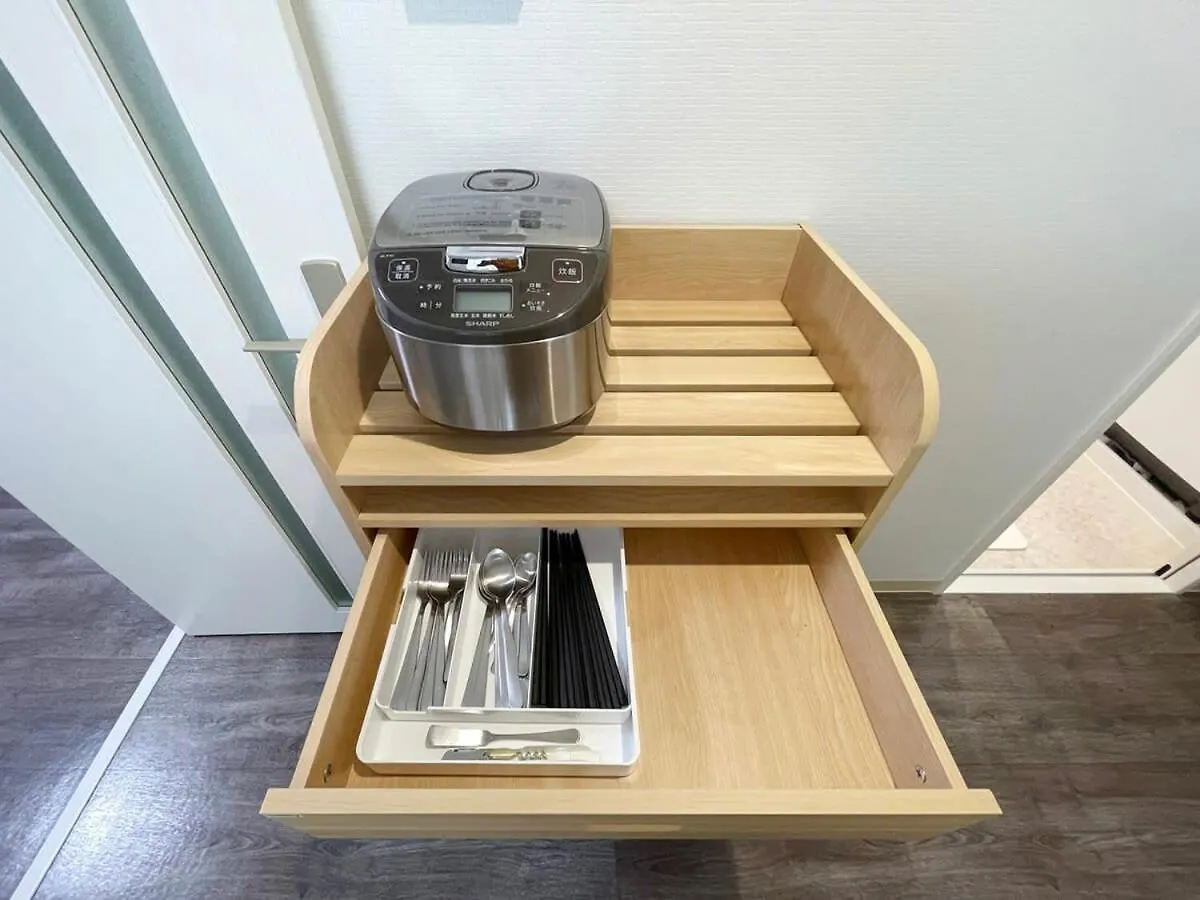 Casaen - Spacious 1Br Apt For 6 Ppl Great Location With Room Wifi 広島市 アパート